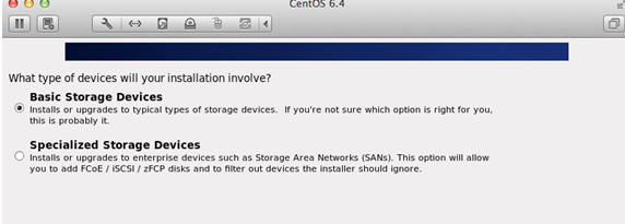 選擇安裝存儲設(shè)備